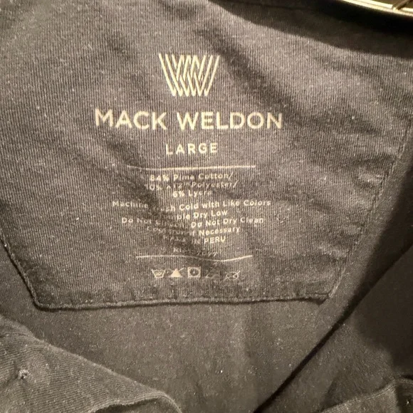 Mack Weldon Classic Blue Polo - Picture 3 of 3